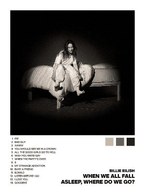 Billie Eilish When We All Fall Asleep Where Do We Go