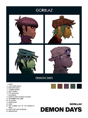 Gorillaz Demon Days